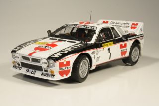 Lancia Rally 037, 1st. Germany 1983 "WÜRTH", W.Rohrl, no.1